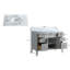 Ensemble de meuble-lavabo autoportant 48 po entièrement assemblé en bois massif avec plateau en marbre d'ingénierie entièrement assemblé