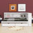 Joeanna Twin Size Daybed With Two Drawers, Cabinets And USB Ports-415072686