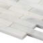Asian Statuary Big Brick Pattern Marble Mosaic Tile