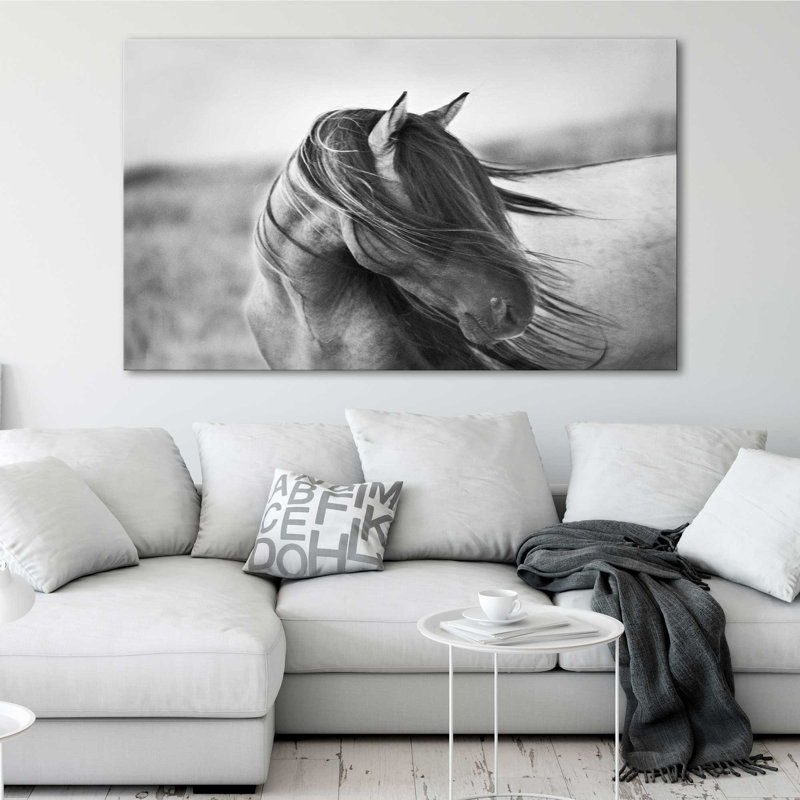 " Fierce Grace " by Tony Stromberg, Wrapped Canvas, 28" H x 48" W x 1.5" D