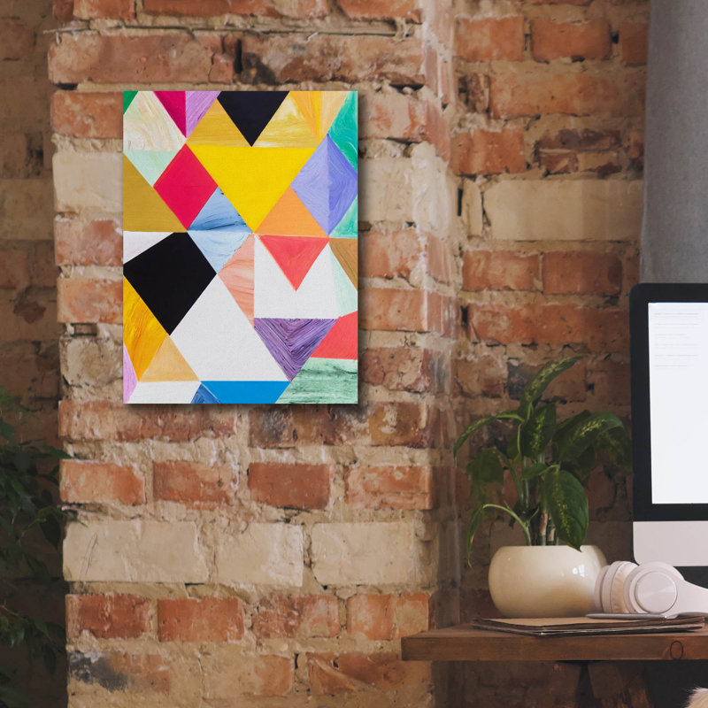 "George Dangle" par Andreas Magnusson, art mural George George, H 16 po x l 12 po x P 0,75 po
