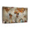 Rusty World Map Canvas Print