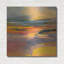 Art mural en métal luxueux «Blazing» par Patrick Dennis, 36 po x 36 po-1650438222