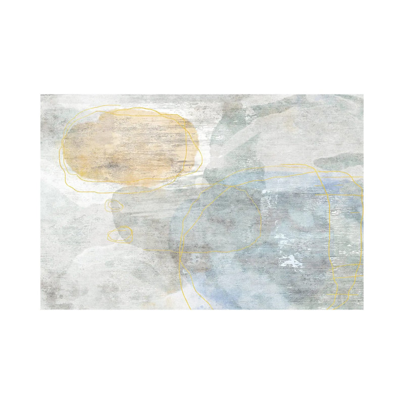 Flaxen Prairie by Delores Naskrent - Wrapped Canvas Gallery-Wrapped Canvas Giclée, 20.32 cm H x 30.48 cm W