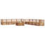 325cm Wide Patio Sectional Set
