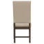 Chaise d'appoint rembourrée (ensemble de 2)-1265018526