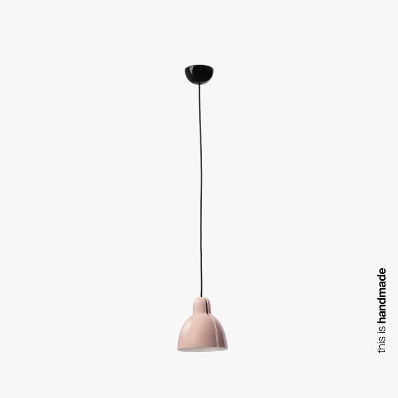 Venice 200 Pendant, Gloss Pink, 7.75" H x 76.3" W x 6.3" D