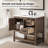 Marissa 36" Freestanding Single Bathroom Vanity with Engineered Stone Top-499333724