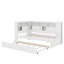 Lit de jour simple avec tablettes, USB et lit gigogne-1105950001