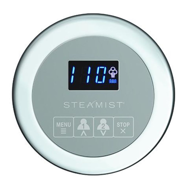 Steam Generator Control, Polished Chrome