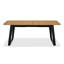 Airius Extendable Metal Base Dining Table-274750601-274750602