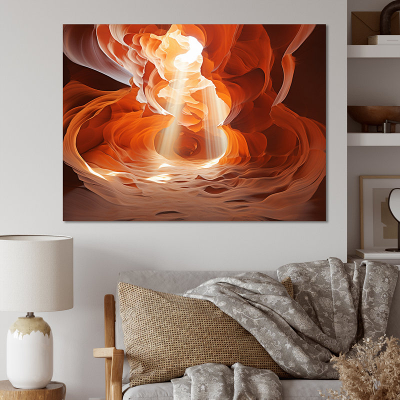 Canyon Harmonie II sur impression sur toile, H 30 po x l 40 po x P 1,5 po, Cadre flottant noir