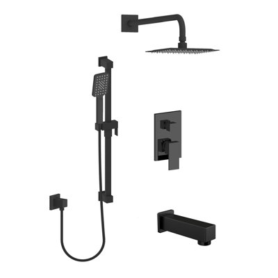 Ensemble de bain-douche Vasso-III-Bk