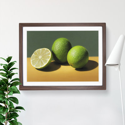Lime Fruit - Single Picture Frame Print