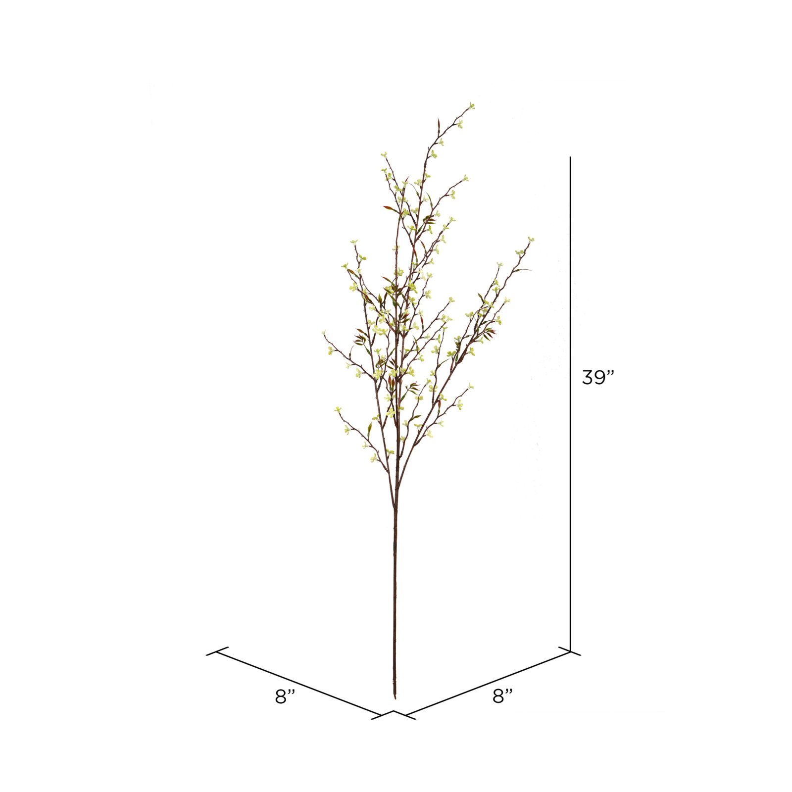Wildflower Floral Stems, Green