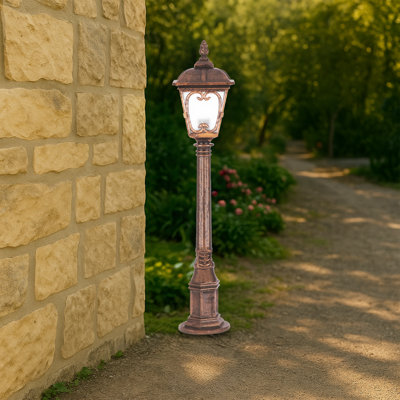 39.4'' Tall Vintage Outdoor Floor Lamp