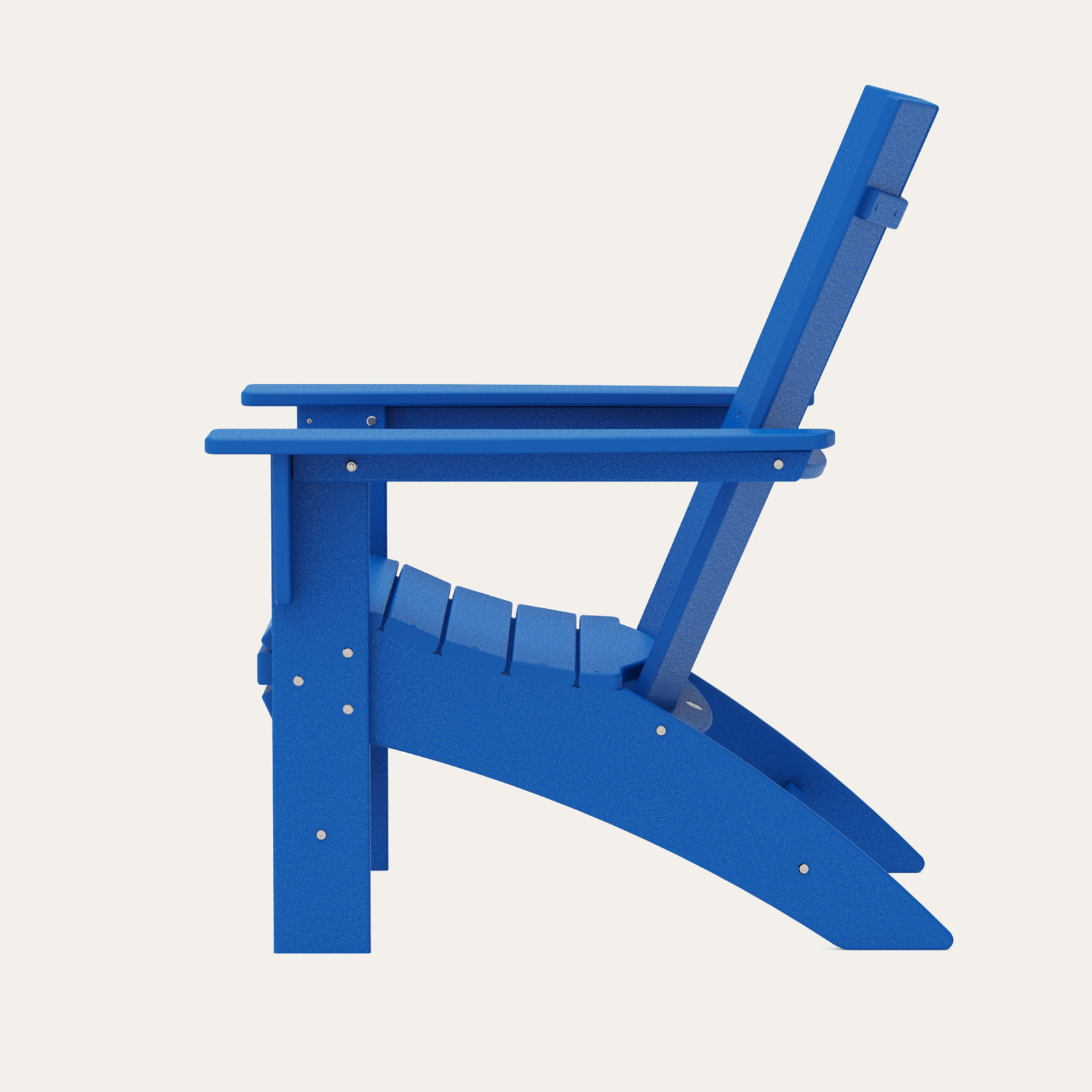 POLYWOOD® Modern Adirondack Chair, Pacific Blue
