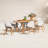Anautica 6 - Person Wood Patio Dining Set with Oval Table