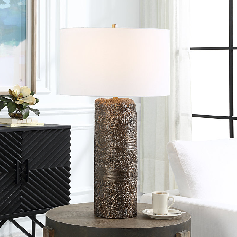 Lampe de table en laiton Tearria