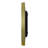 QHA009GLH Wall Clock, Metallic Golden-76028981