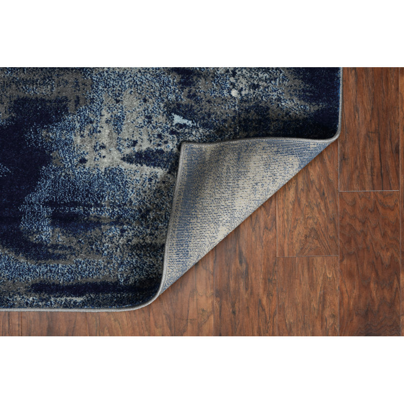 Tapis bleu Ice Ice