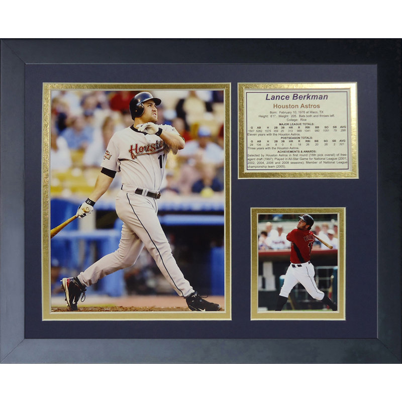 Souvenirs encadrée lance berkman
