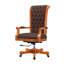 Genoa Leather Swivel Executive Chair-815441193-815441199