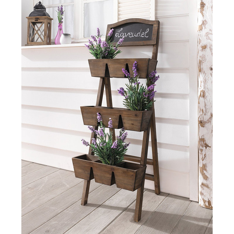 Jardin vertical en bois Hazlett