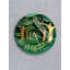 Horloge murale Enchanted Forest Temped Glass - Green Nature-1600740183-1600740181