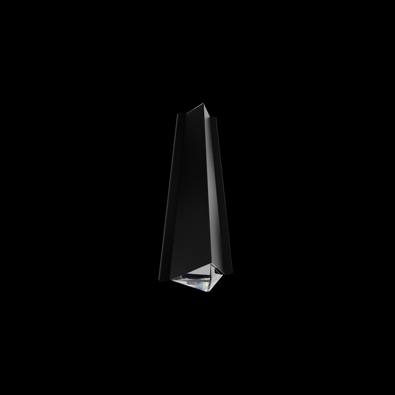 Lanie 1 Light Crystal LED Outdoor Wall Light