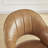 Olivas Mid-Century Modern Faux Leather Dining Chairs with Arms, Upholstered Kitchen & Dining Room Chairs (Set of 2)