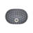 StatementOval Multifunction Showerhead with Katalyst Air-Induction Technology-762170467