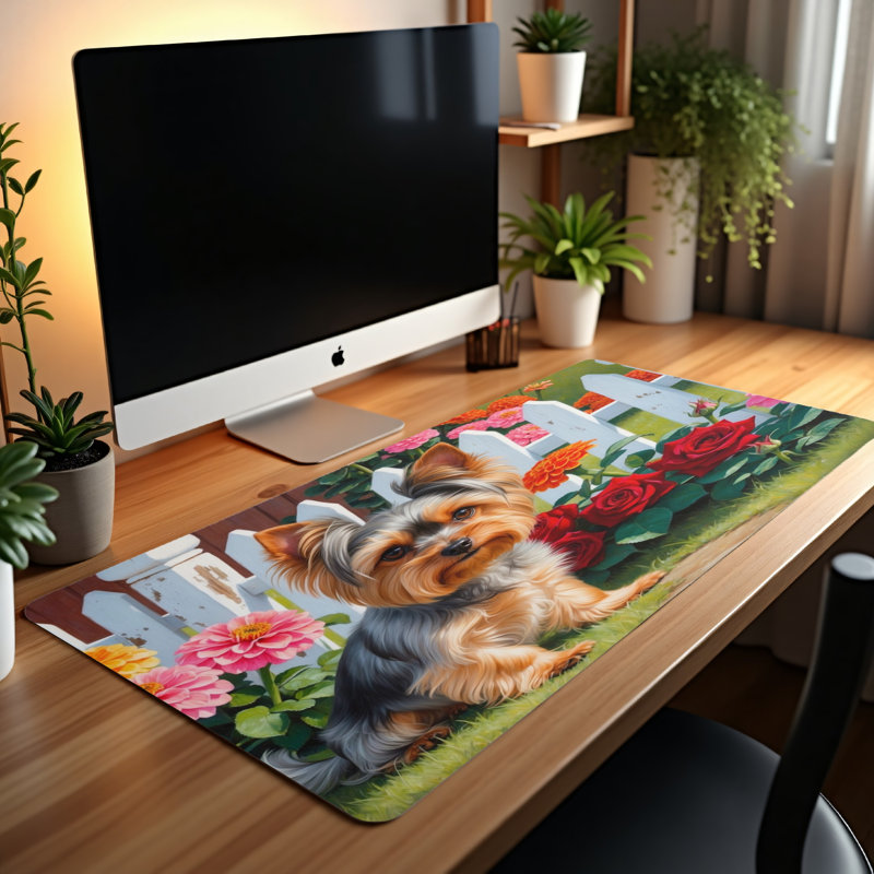 Polyester Desk Pad, 23.6x13.8