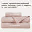 Ensemble de draps en microfibre de polyester pour literie Hotel Luxury-105311067-105311060