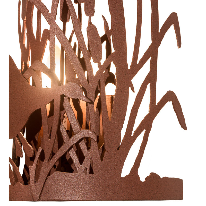 Rustic Lodge 1 - Light Flush Mounted Sconce