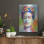 «Frida with Side Glance» par St. Hilaire Elizabeth, art mural en métal, 24 po x 36 po-2094879954