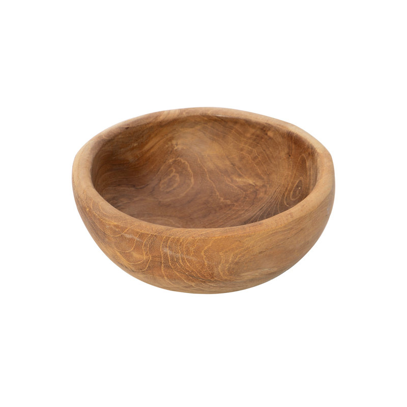 Ensemble de 4 bols en bois de teck