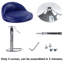 Tabouret de bar rotatif à hauteur ajustable Temelec-311600817