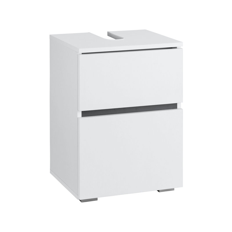 Brylynn Back To Wall Toilet Unit, White