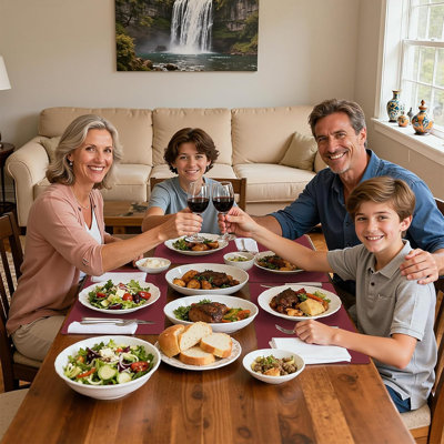 Placemats Set Of 6 Faux Leather