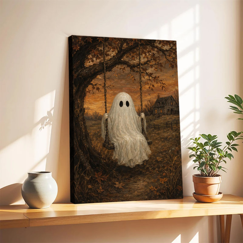 Art mural sur toile, fantôme, 20 x 24 po