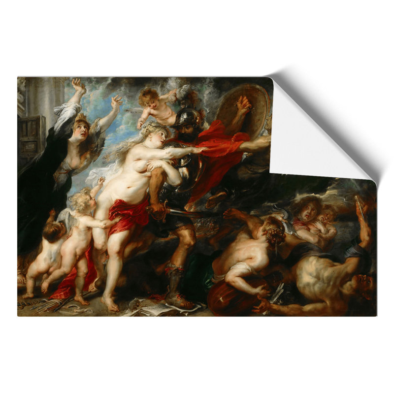 Consequences Of War by Peter Paul Rubens - No Frame Painting, 30cm H x 42cm W x 0.1cm D
