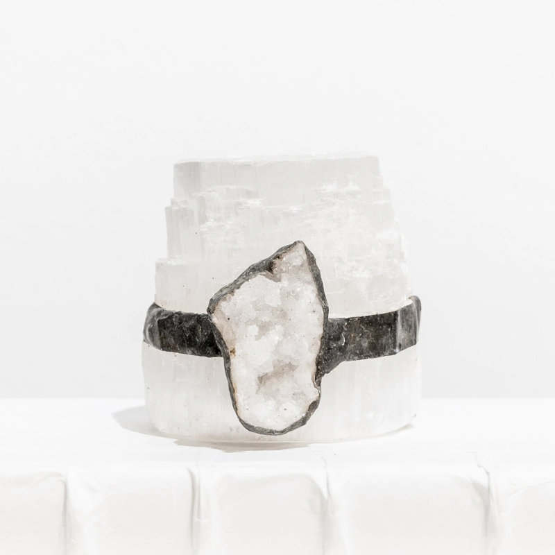 Selenite Tealight Candle Holder