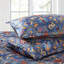 Ensemble de housse de couette de type damas à motif de carreaux et médaillon-330974504