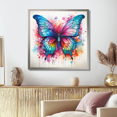 Colorful Butterfly 1 - Insects & Bugs Wall Art