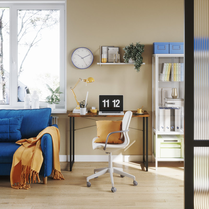 Bureau, Brun / noir, H 29,13 po x l 39,37 po x P 17,71 po