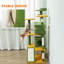 54" Cat Tree Tower with Scratching Posts, Cat Condos, Green-398512938-398512947