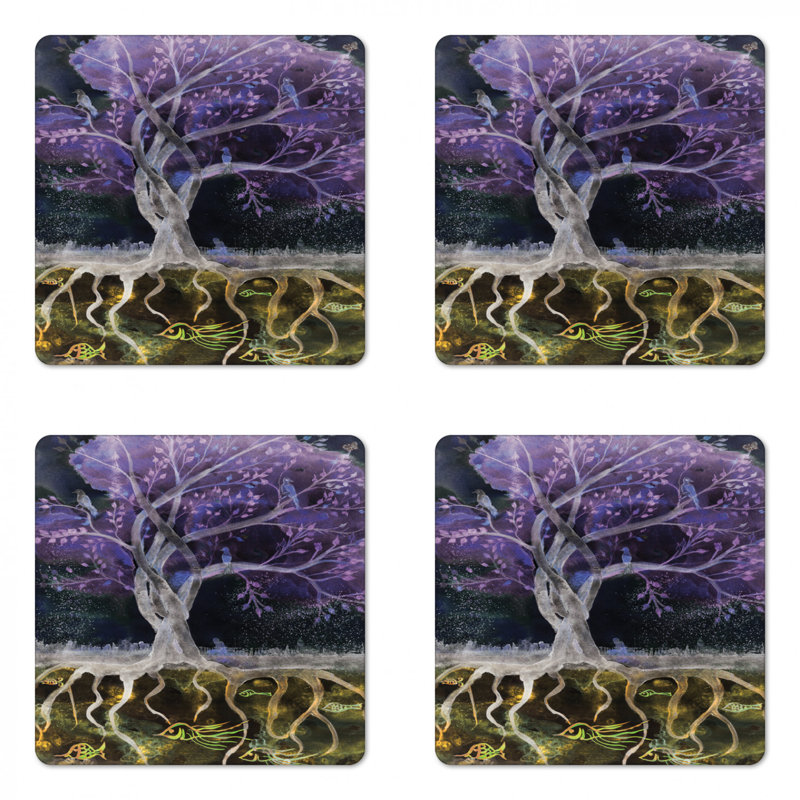 Sous-verre arbre de vie