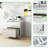 metal frame File Cabinet with 2 Drawers-1081267163