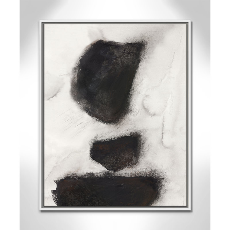 Elegant Contrast II Print by Casa Fine Arts, 29.5" H x 23.5" W, White